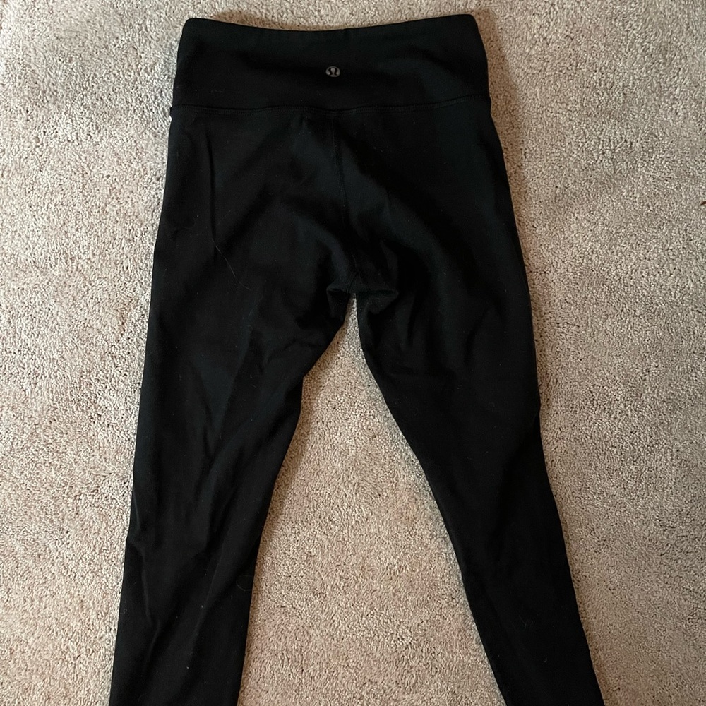 lululemon mid rise crop
